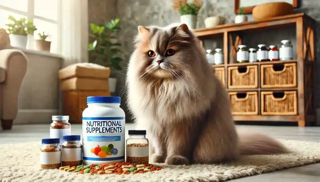 Los gatos persas son conocidos por su belleza exótica y su pelaje largo y lujoso. Sin embargo, para mantener su salud y bienestar, es esencial proporcionarles una nutrición adecuada y, en algunos casos, suplementos específicos que contribuyan a su calidad de vida.